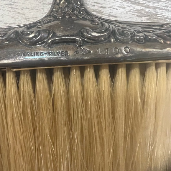 ANTIQUE STERLING SILVER CLOTHES/CRUMB BRUSH/GORGEOUS - Picture 7 of 7